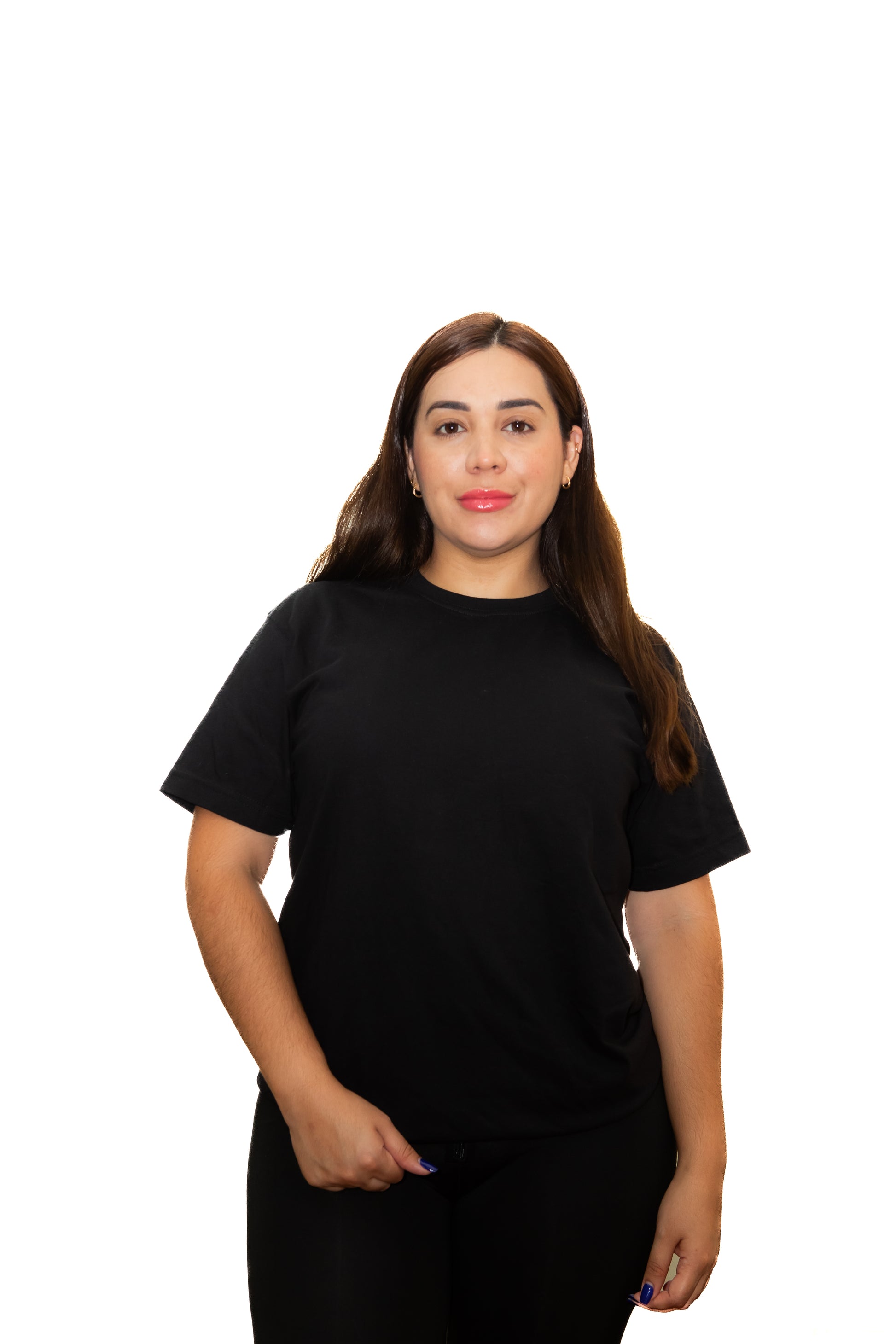 Camisetas Básicas Sin Estampado 100% Algodón