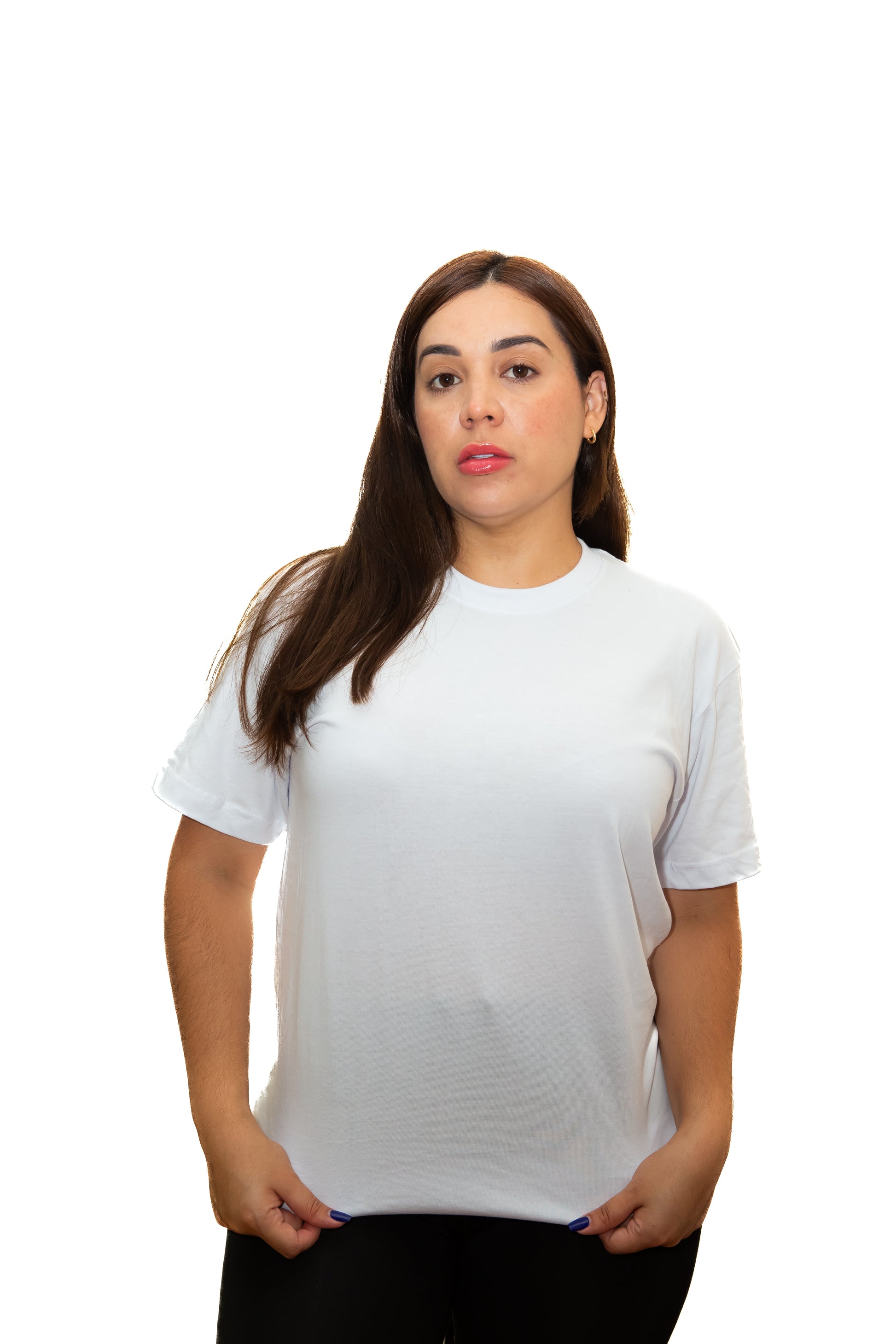 Camiseta Básica Blanca Sin Estampado
