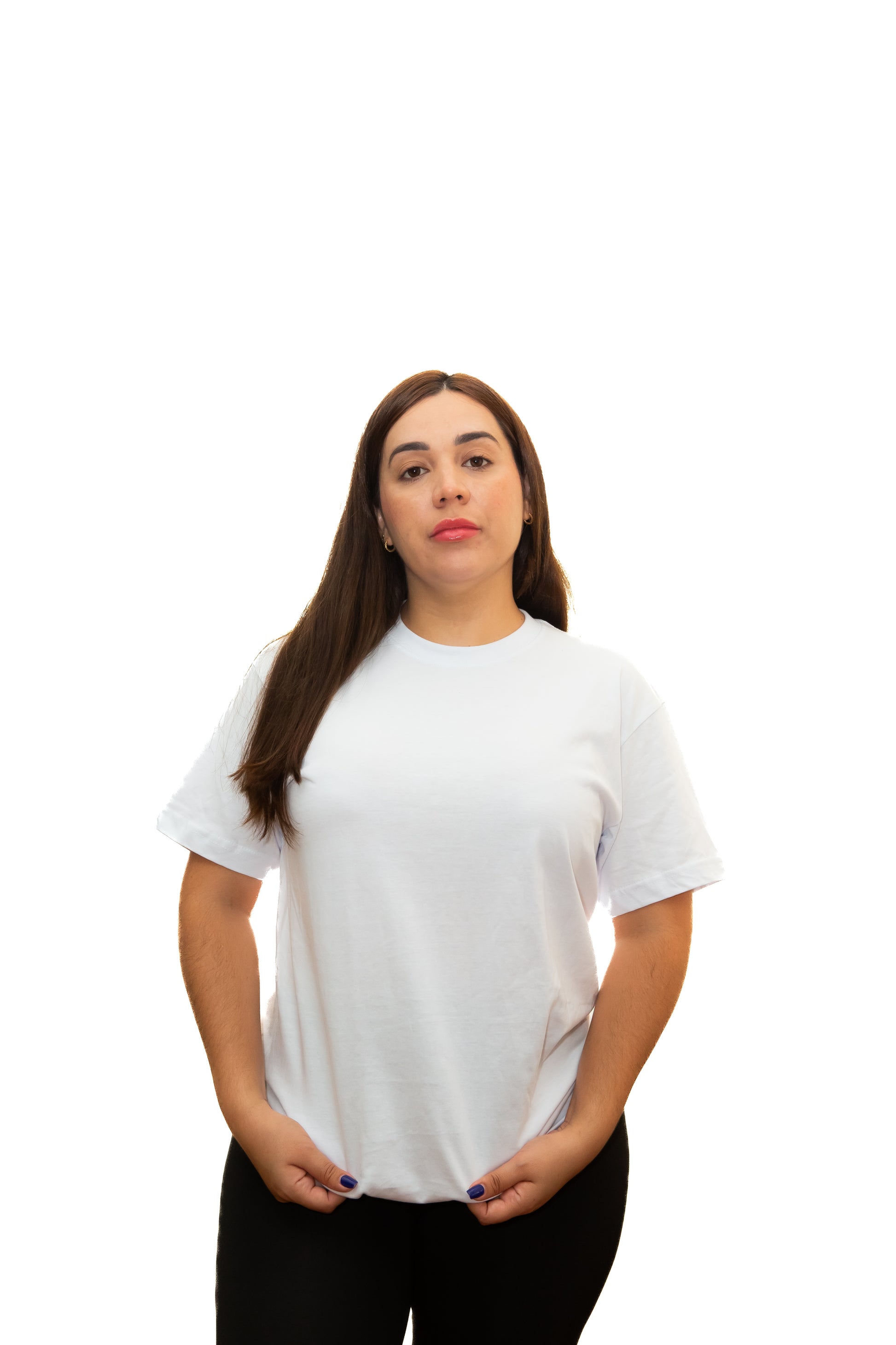 Camisetas Básicas Sin Estampado 100% Algodón