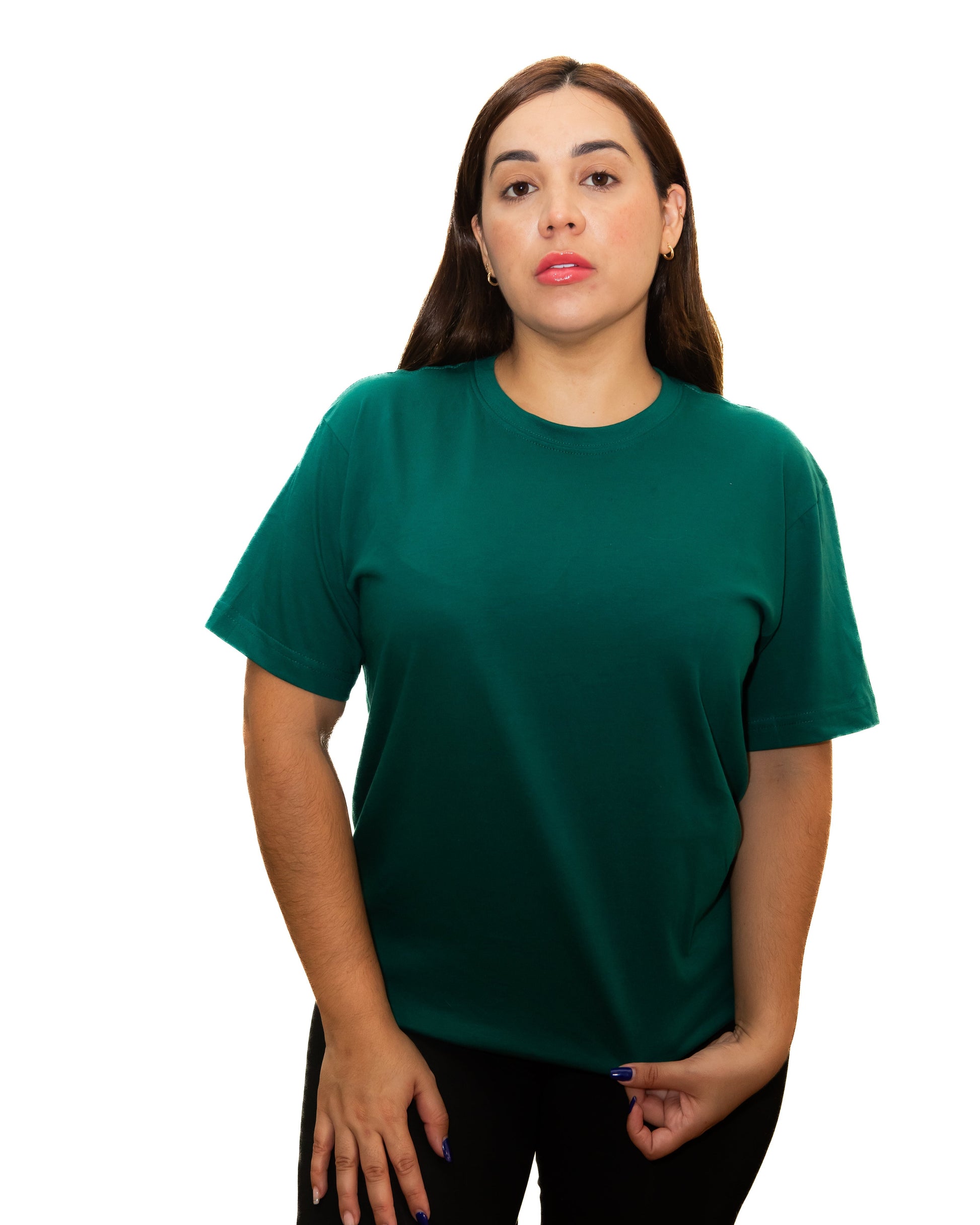 Camisetas Básicas (Sin Estampado) 100% Algodón
