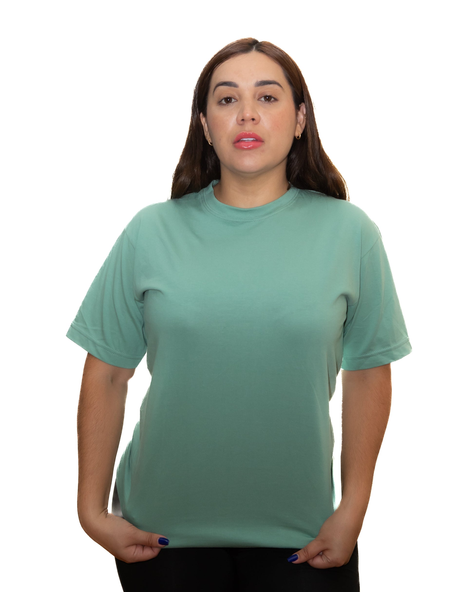 Camisetas Básicas (Sin Estampado) 100% Algodón