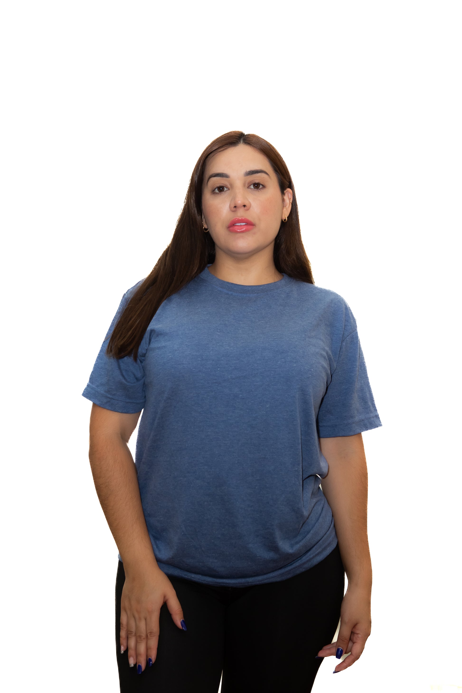 Camisetas Básicas Sin Estampado 100% Algodón