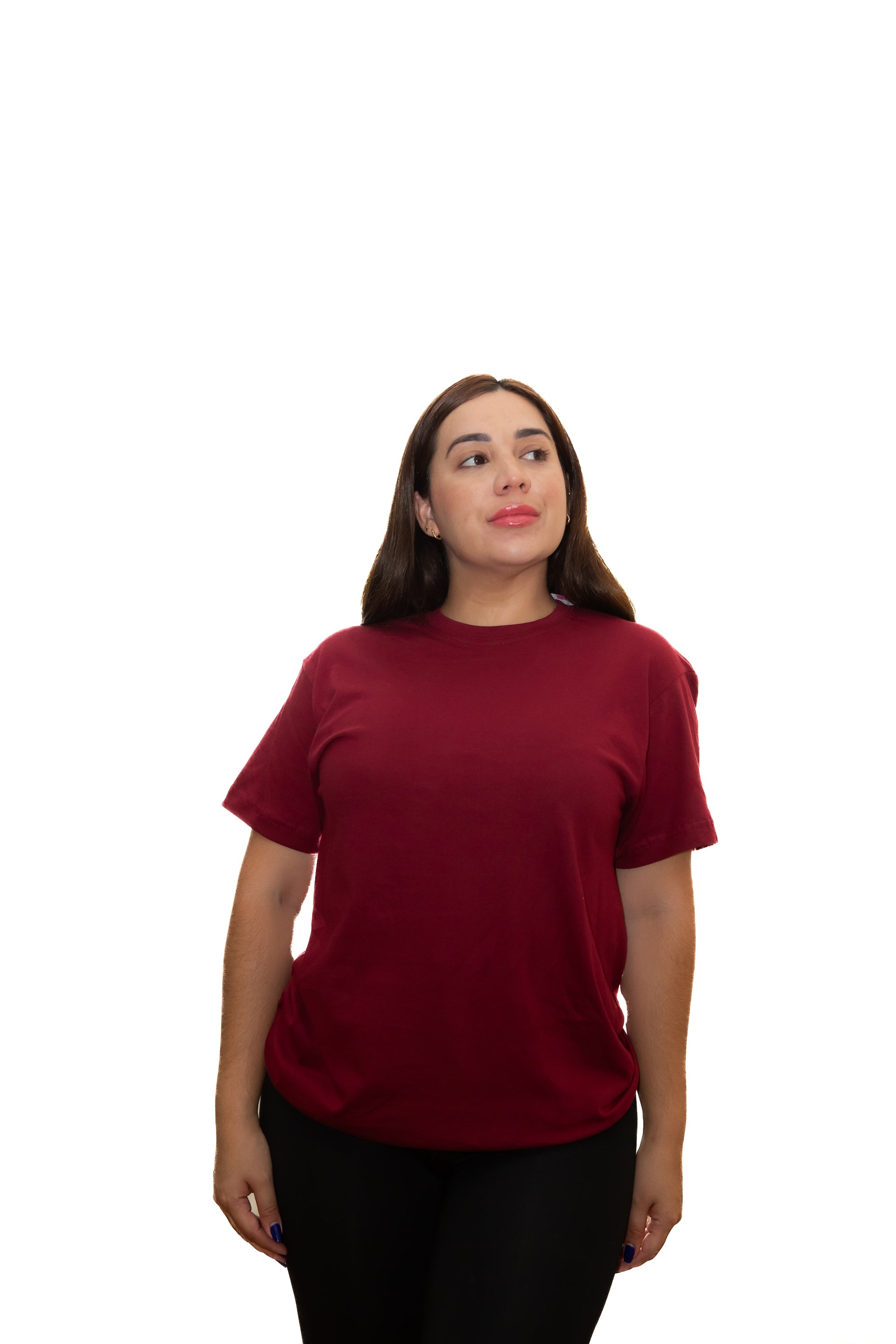 Camiseta Básica Rojo Malboro Sin Estampado