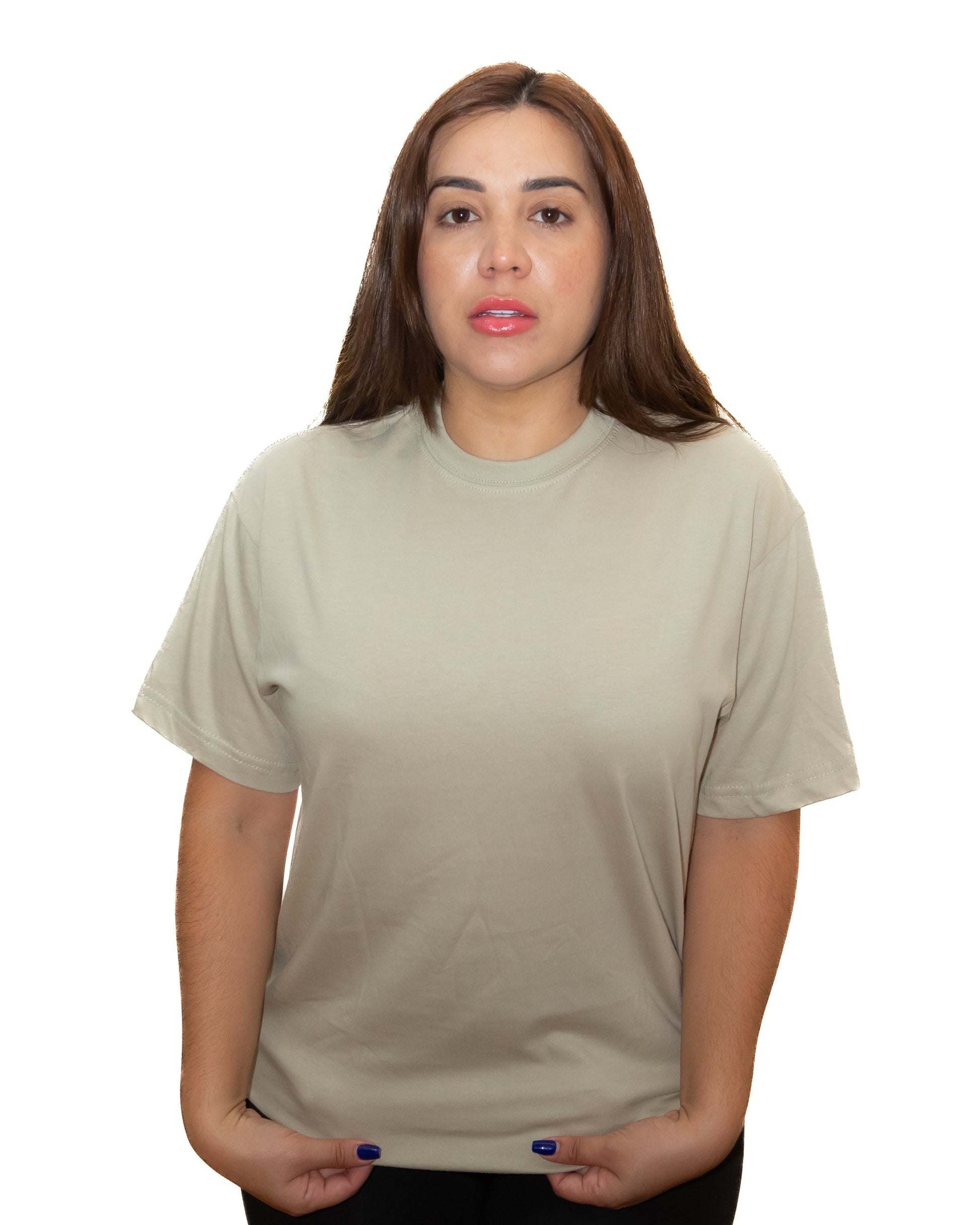 Camisetas Básicas (Sin Estampado) 100% Algodón