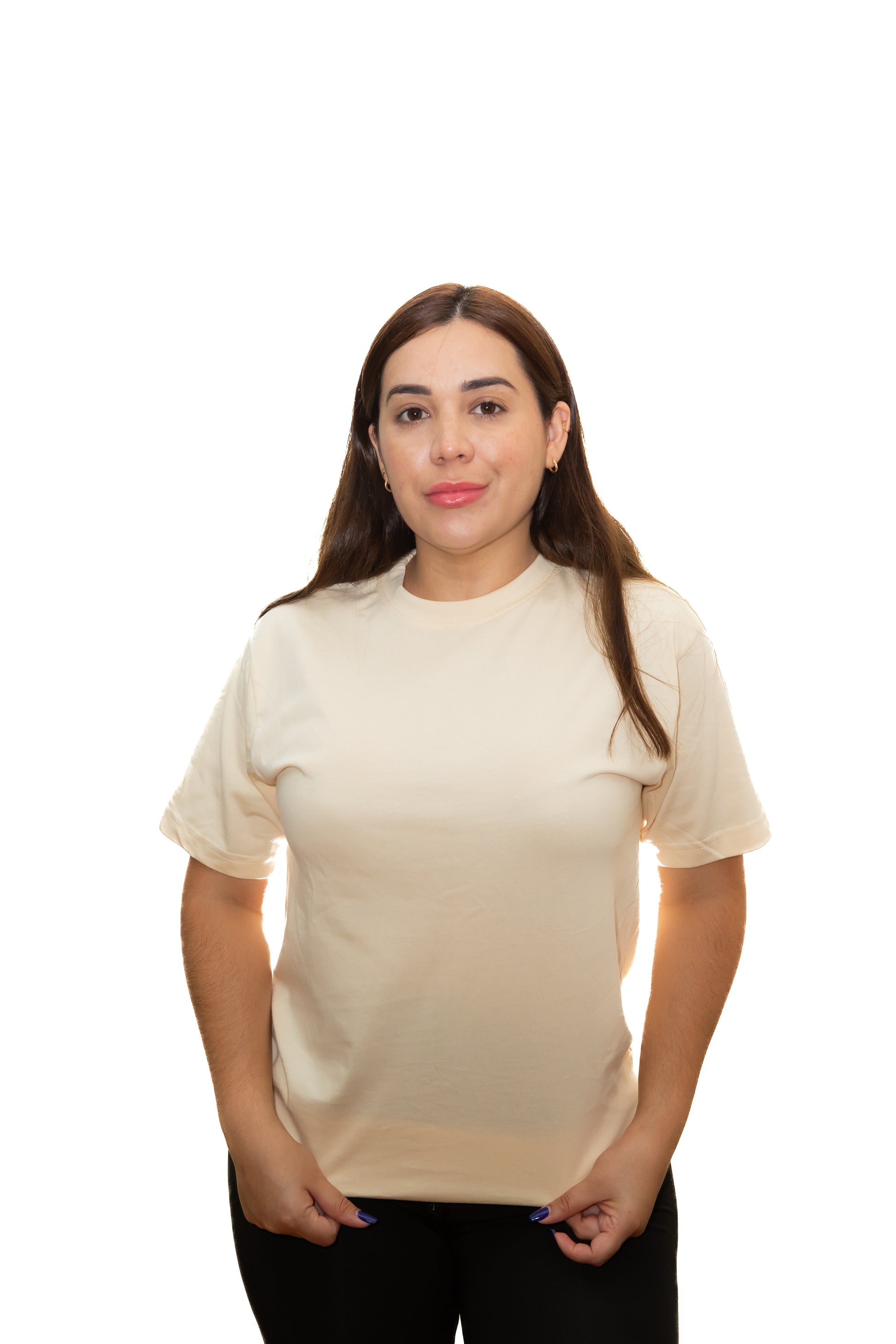 Camisetas Básicas (Sin Estampado) 100% Algodón