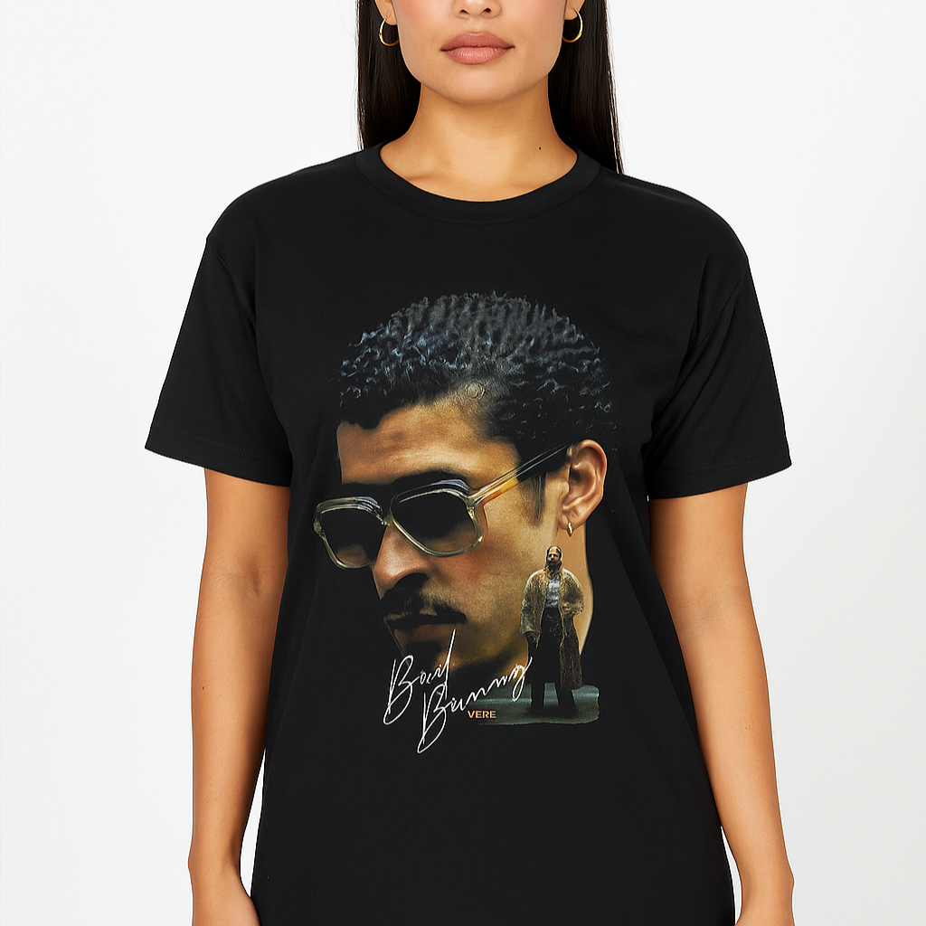 Camiseta Bad Bunny Tour Personalizada para mujer
