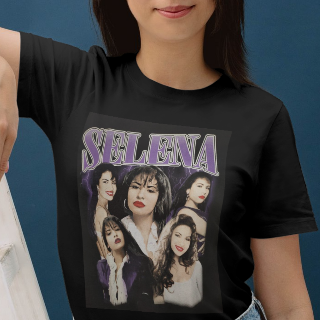 Selena Quintanilla Camiseta Homenaje Personalizada