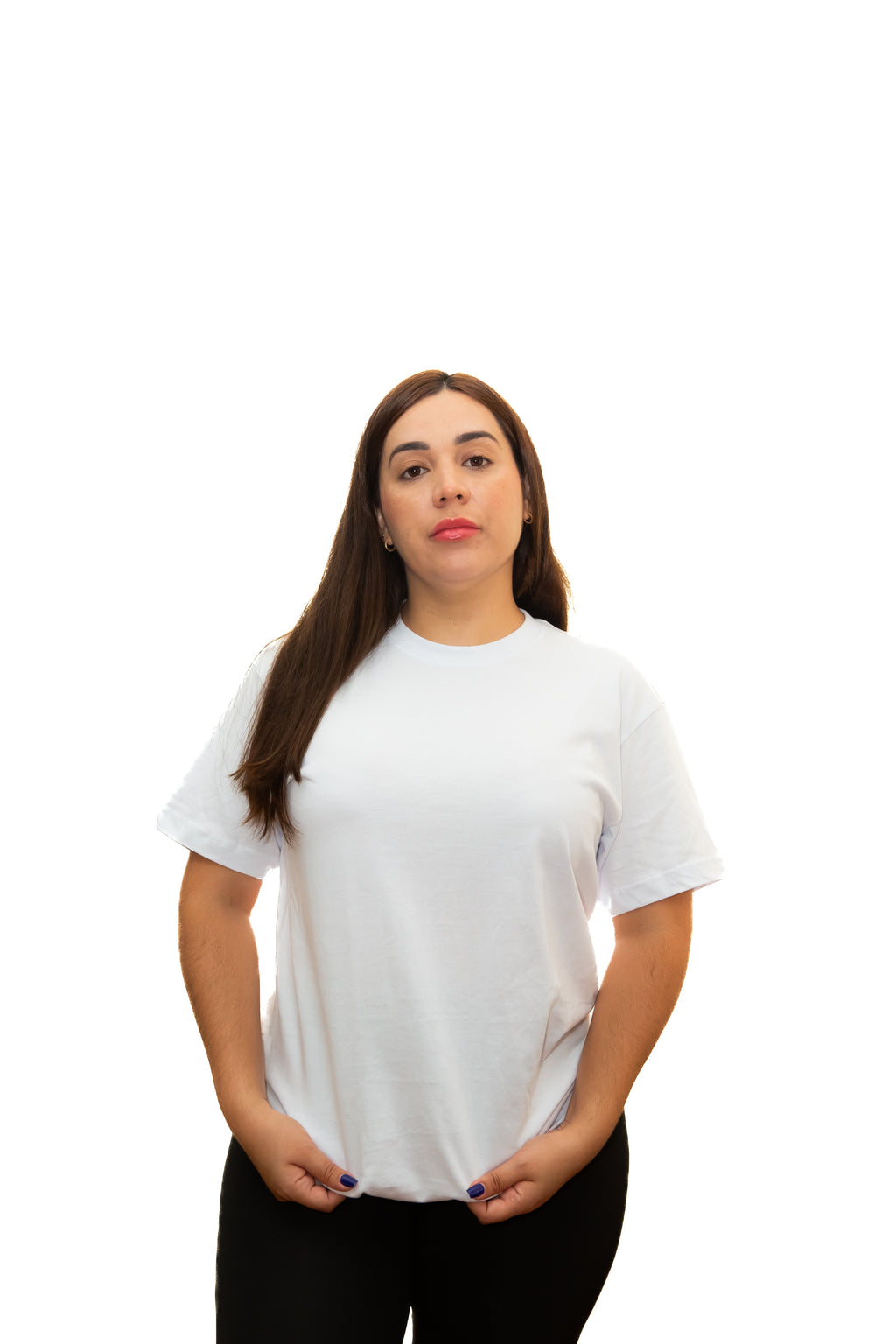Camisetas Básicas Sin Estampado 100% Algodón
