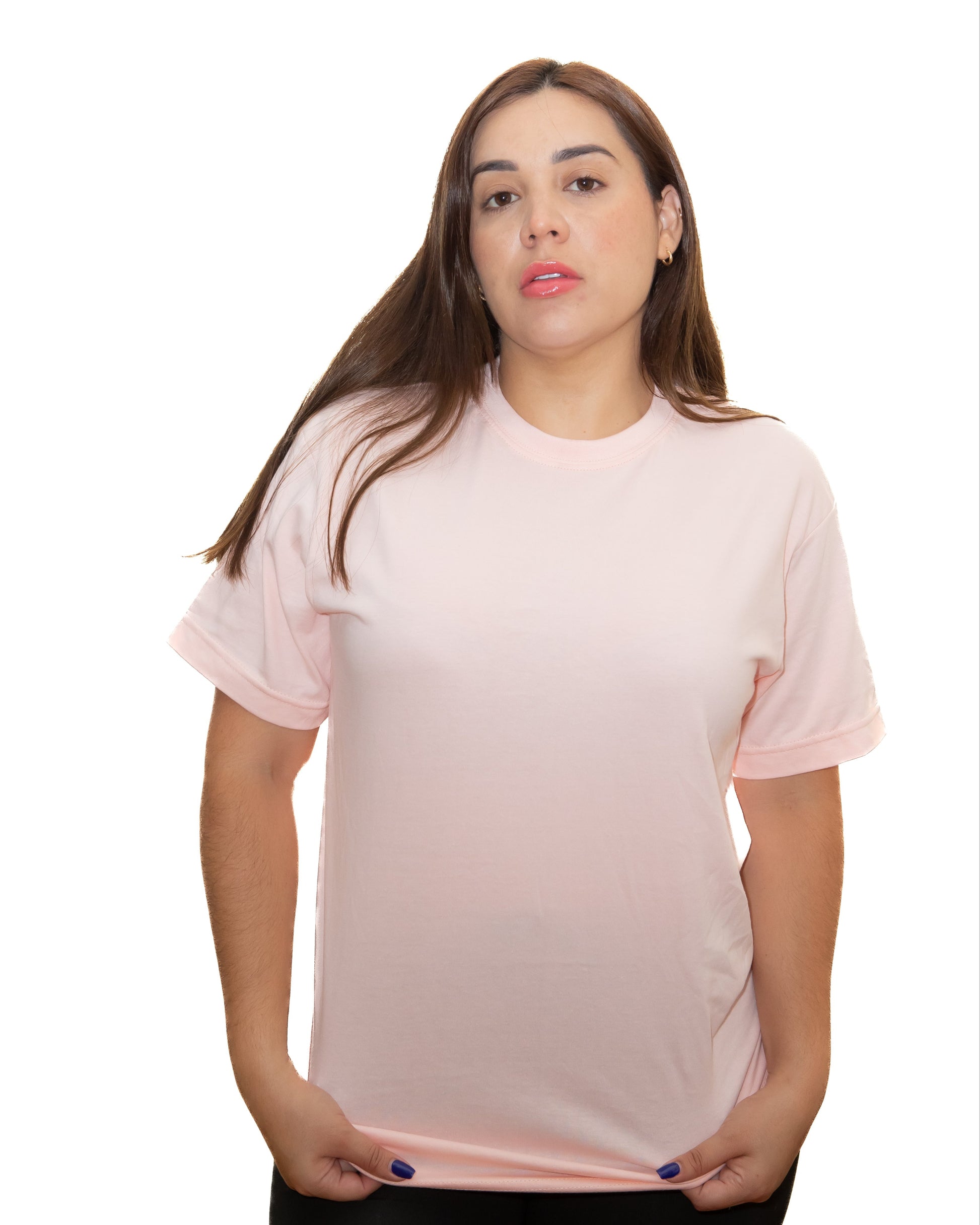 Camisetas Básicas (Sin Estampado) 100% Algodón