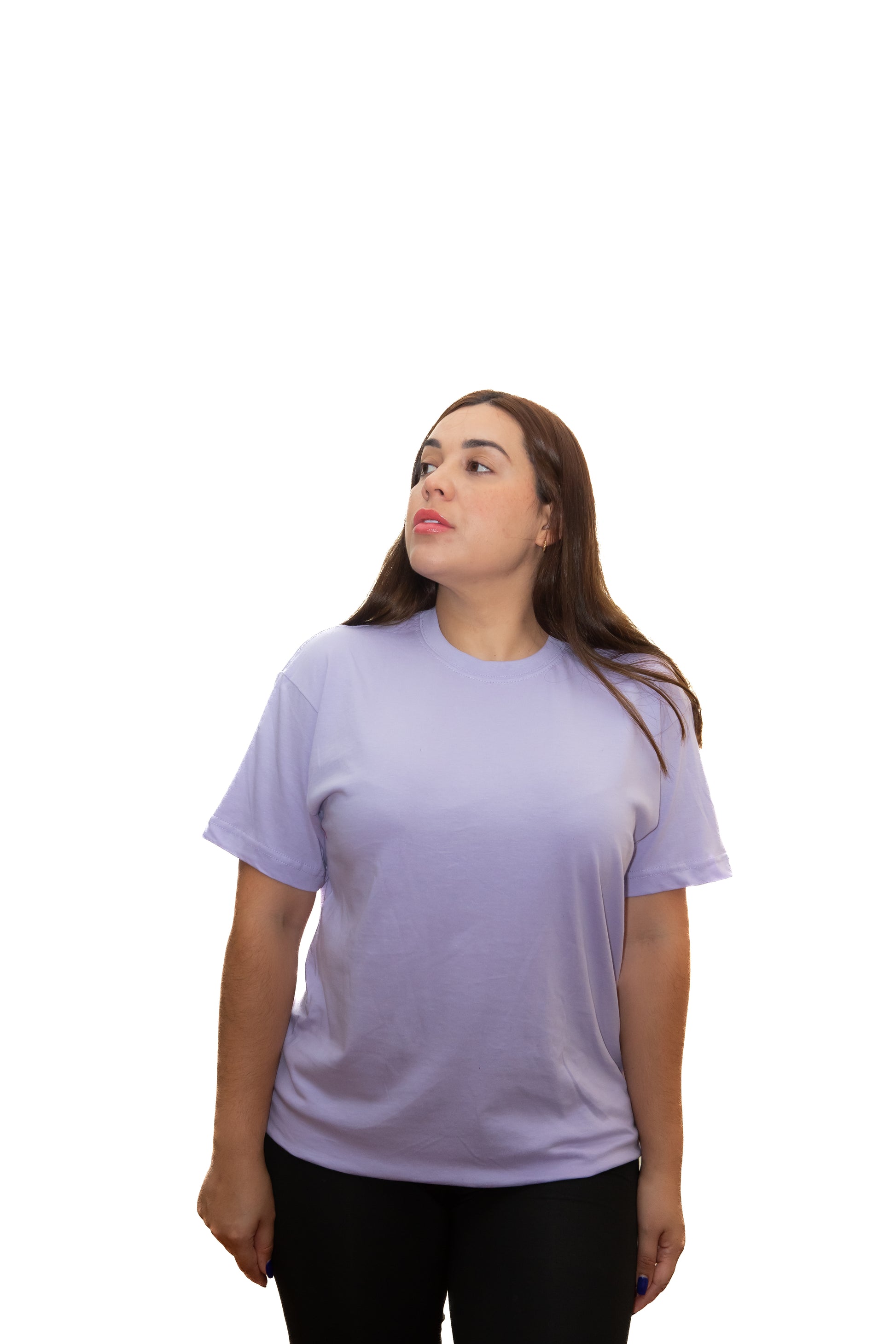 Camisetas Básicas Sin Estampado 100% Algodón