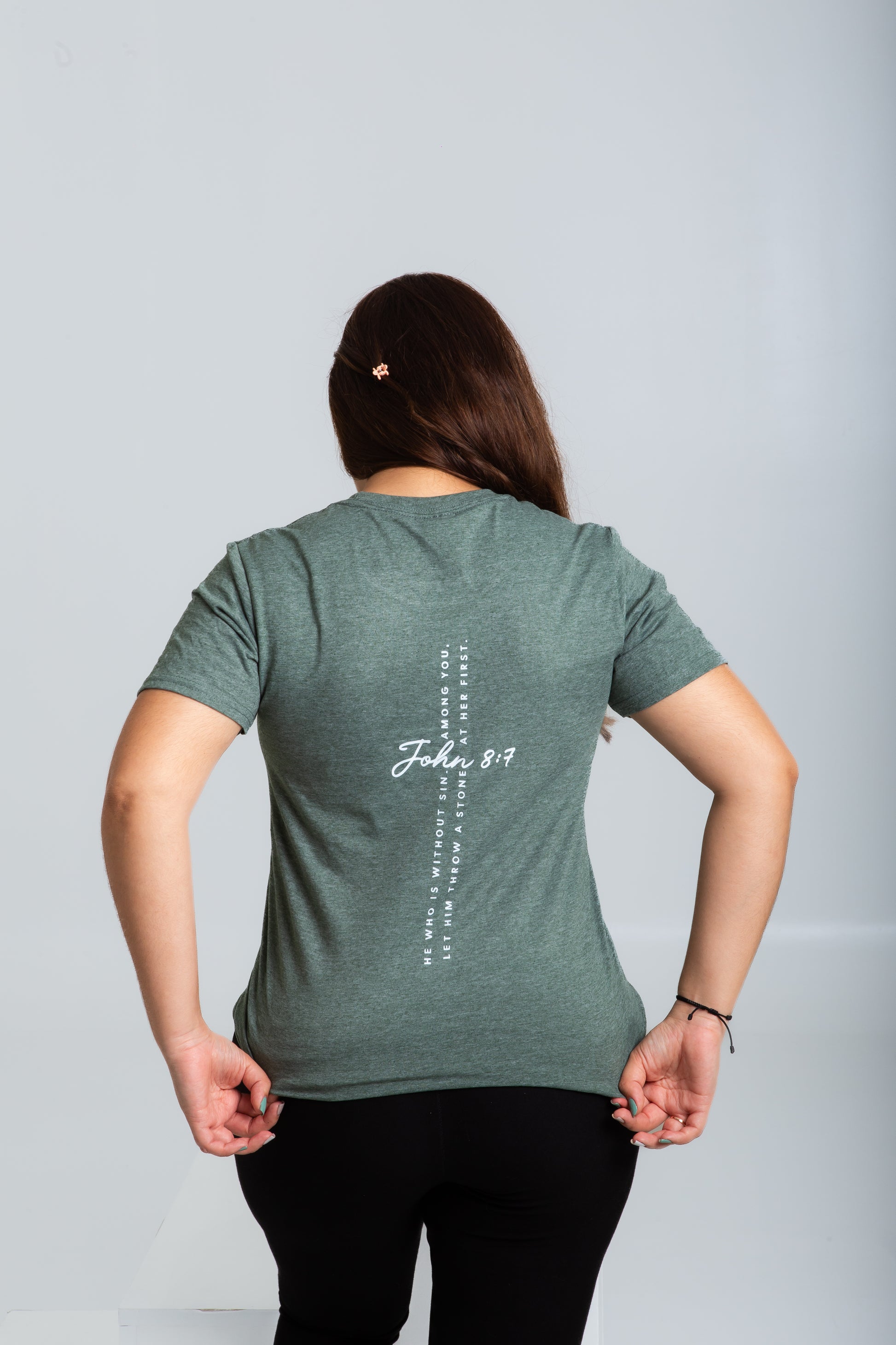 Camiseta Estampada Verde Pistacho