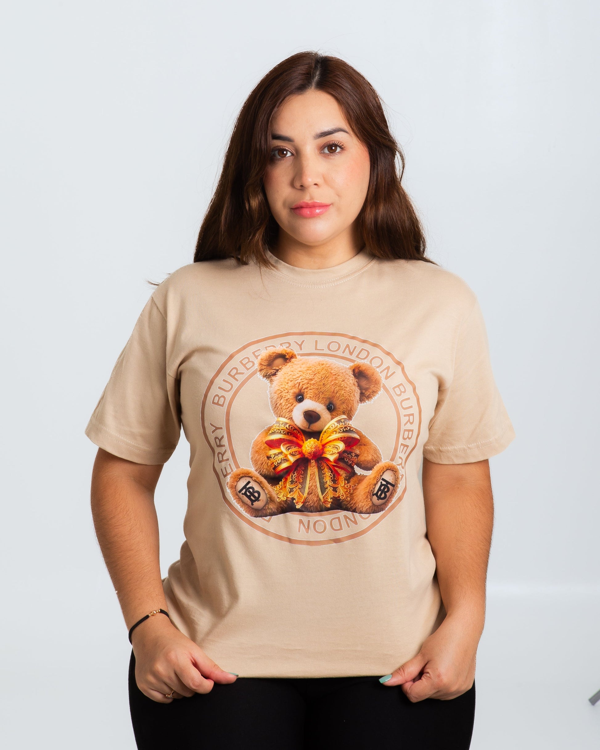 Camiseta Oso Burberry Color Kaki