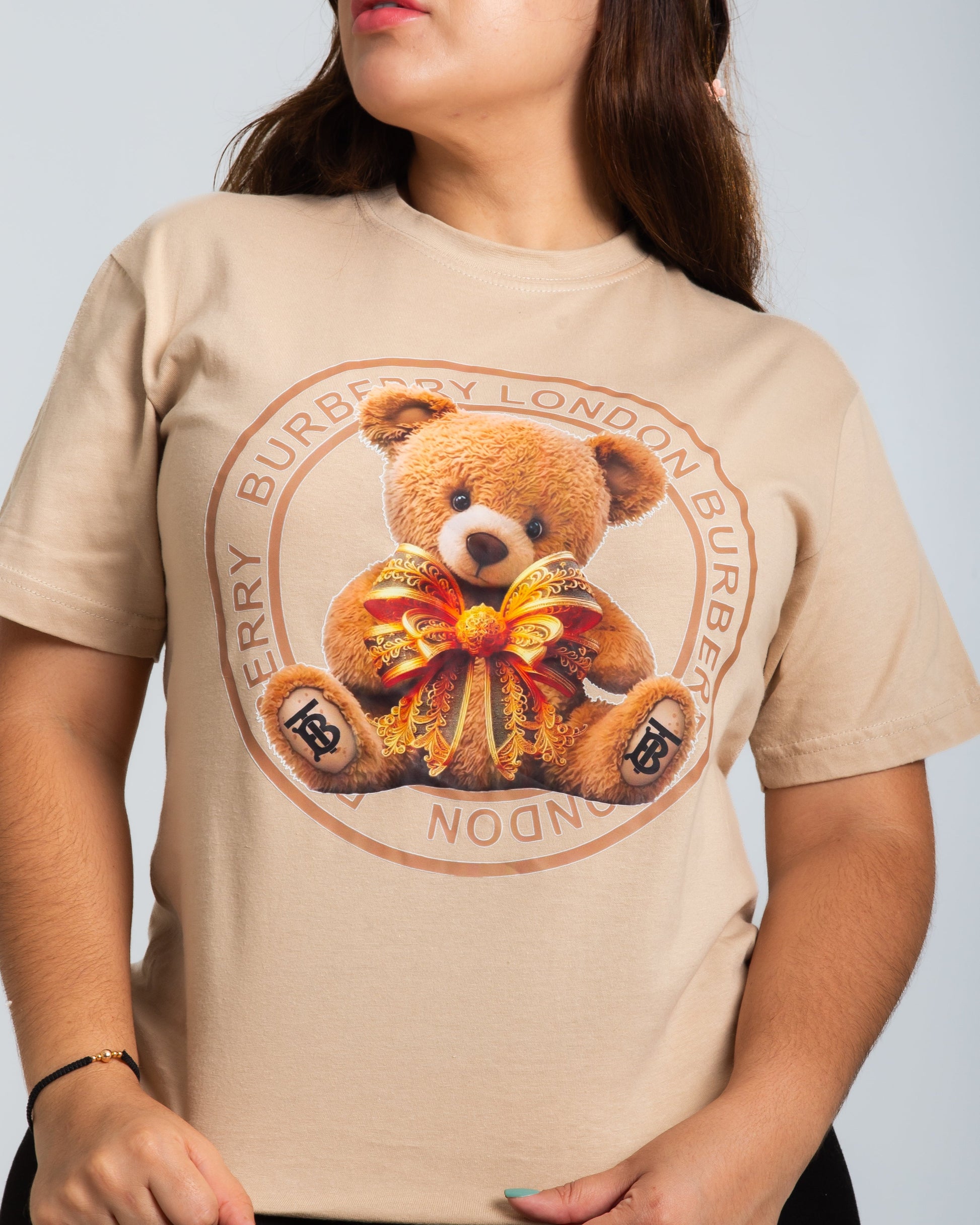 Camiseta Oso Burberry Color Kaki