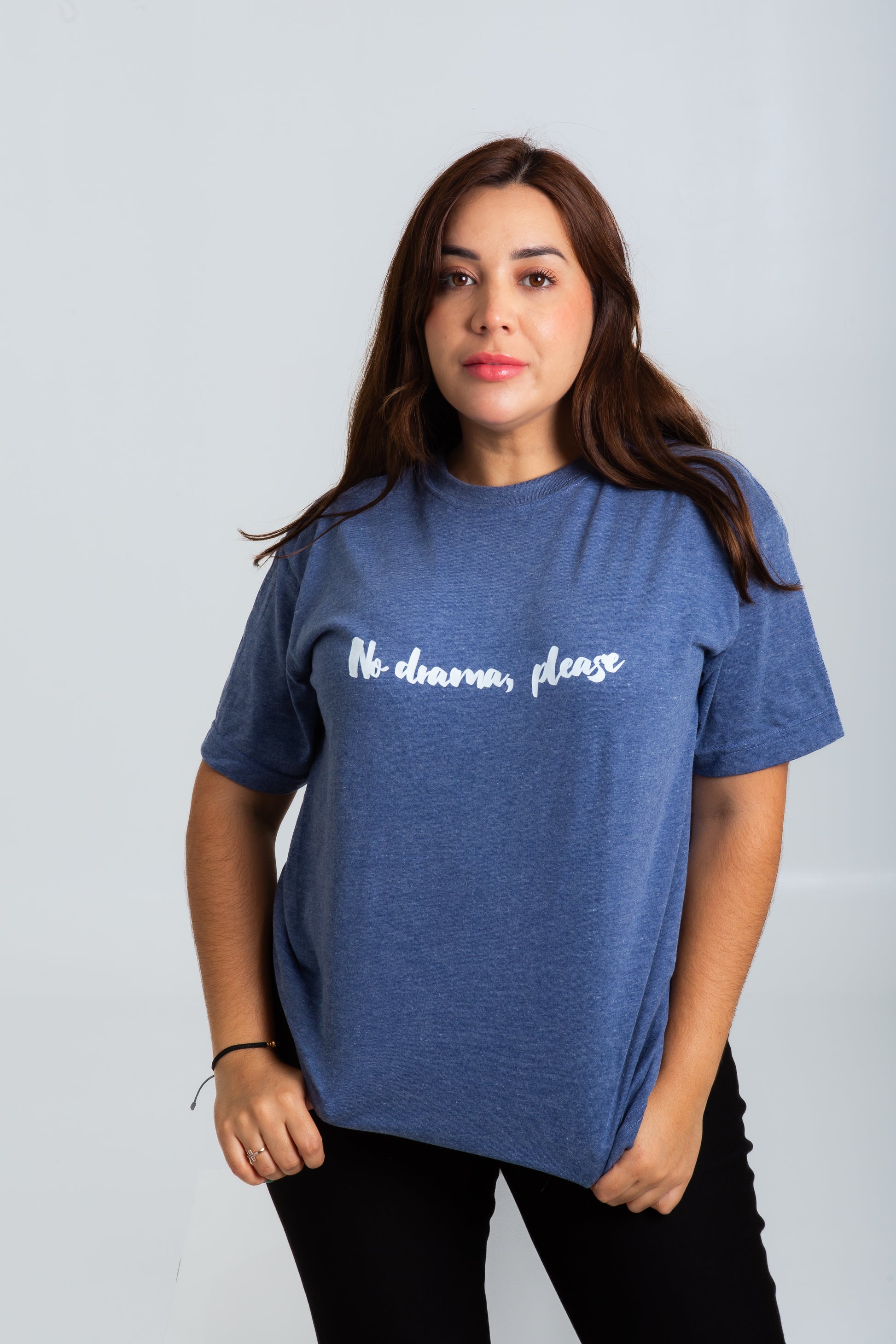 Camiseta No Drama Please - Estampada