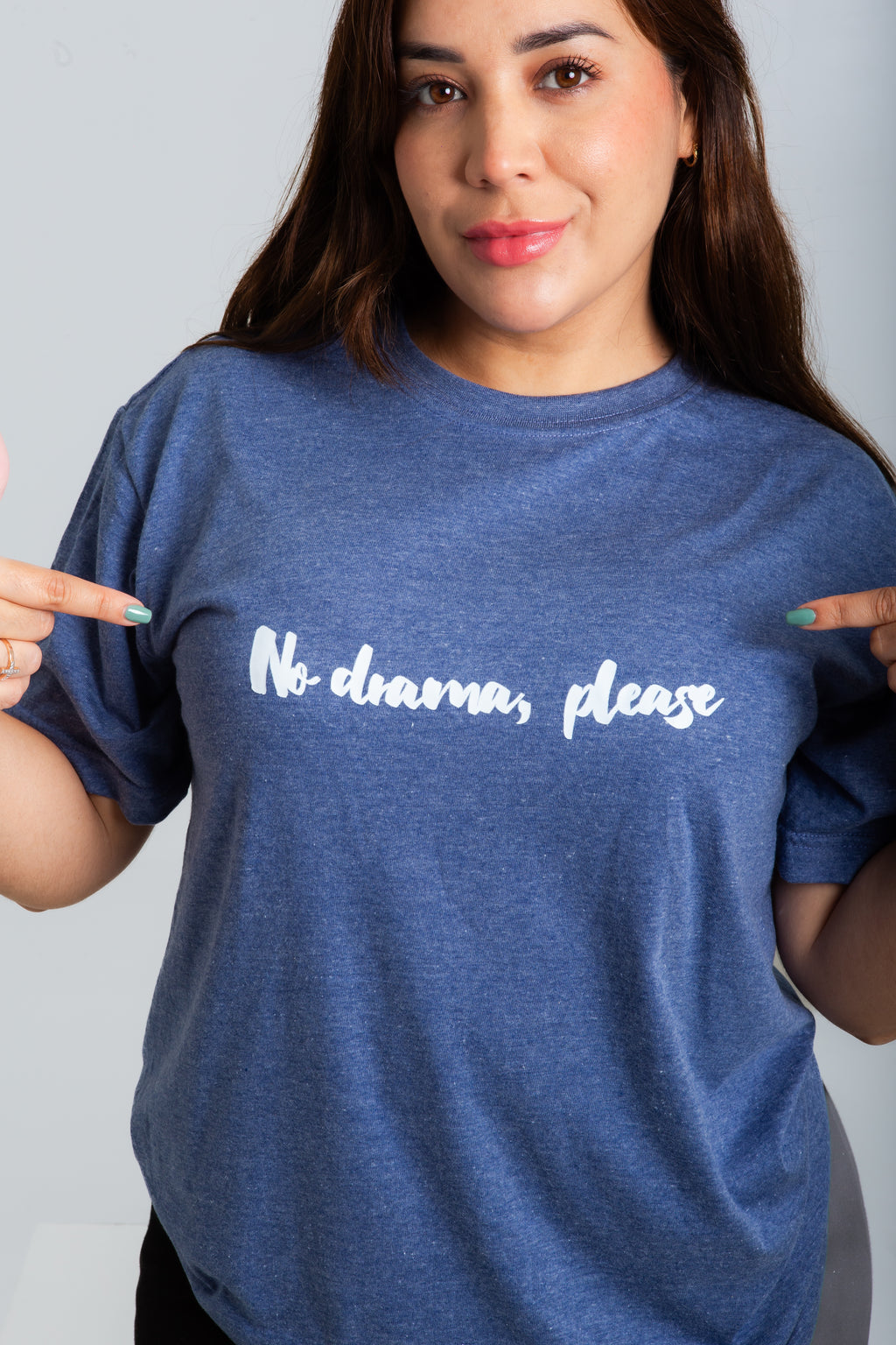 Camiseta No Drama Please - Estampada