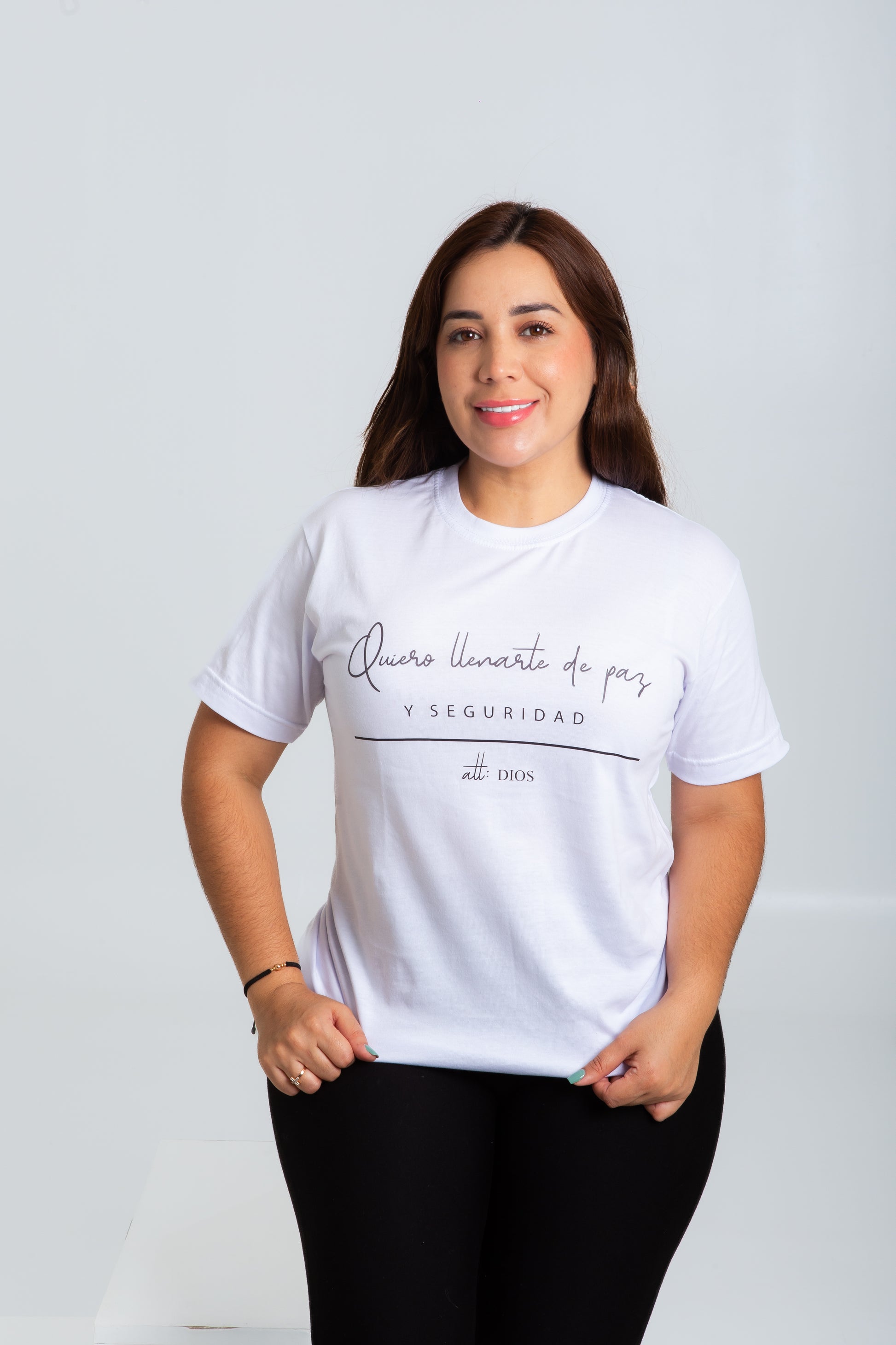Camiseta Blanca - Mensaje de Dios