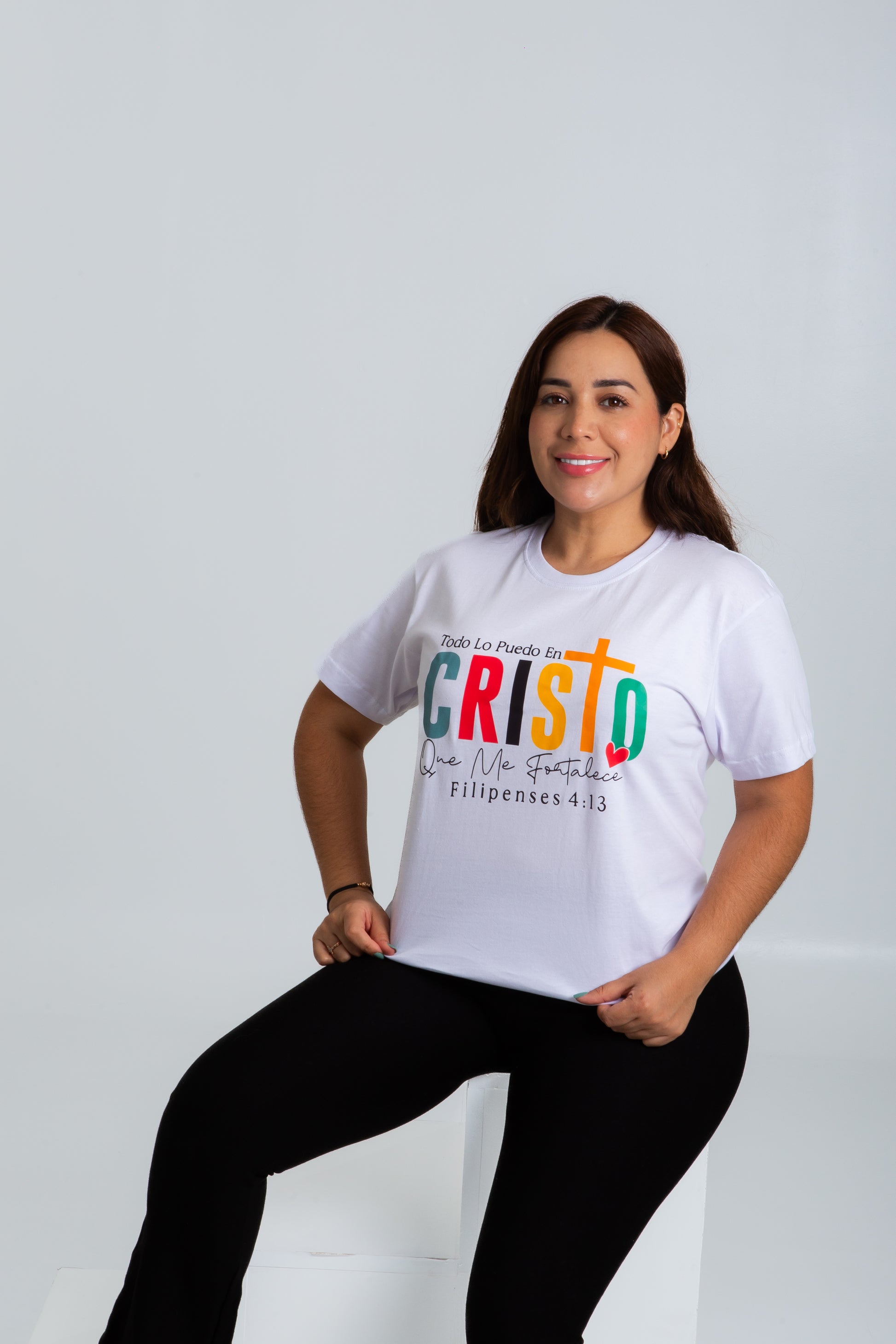 Camiseta Todo lo puedo en Cristo que me fortalece