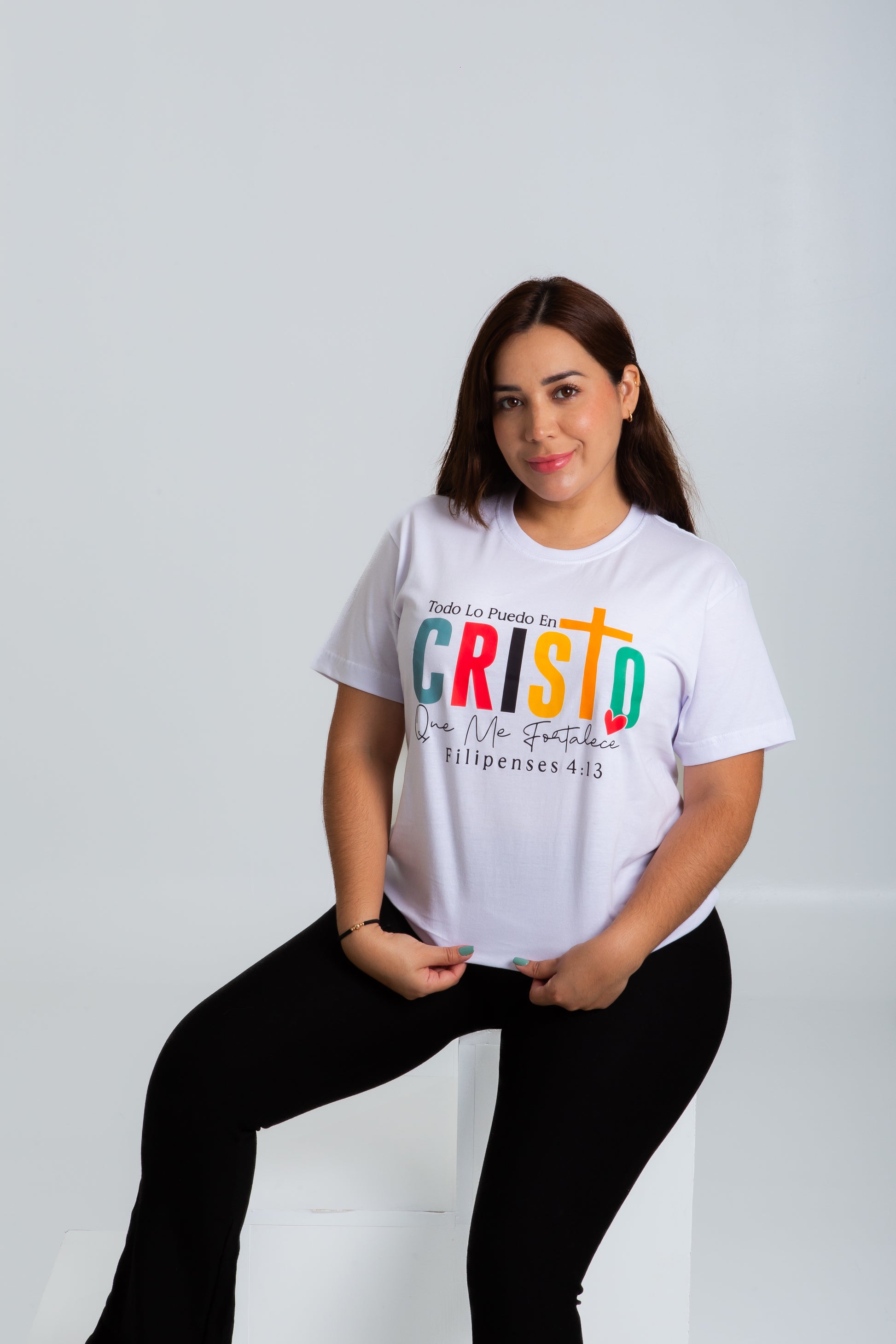 Camiseta Todo lo puedo en Cristo que me fortalece