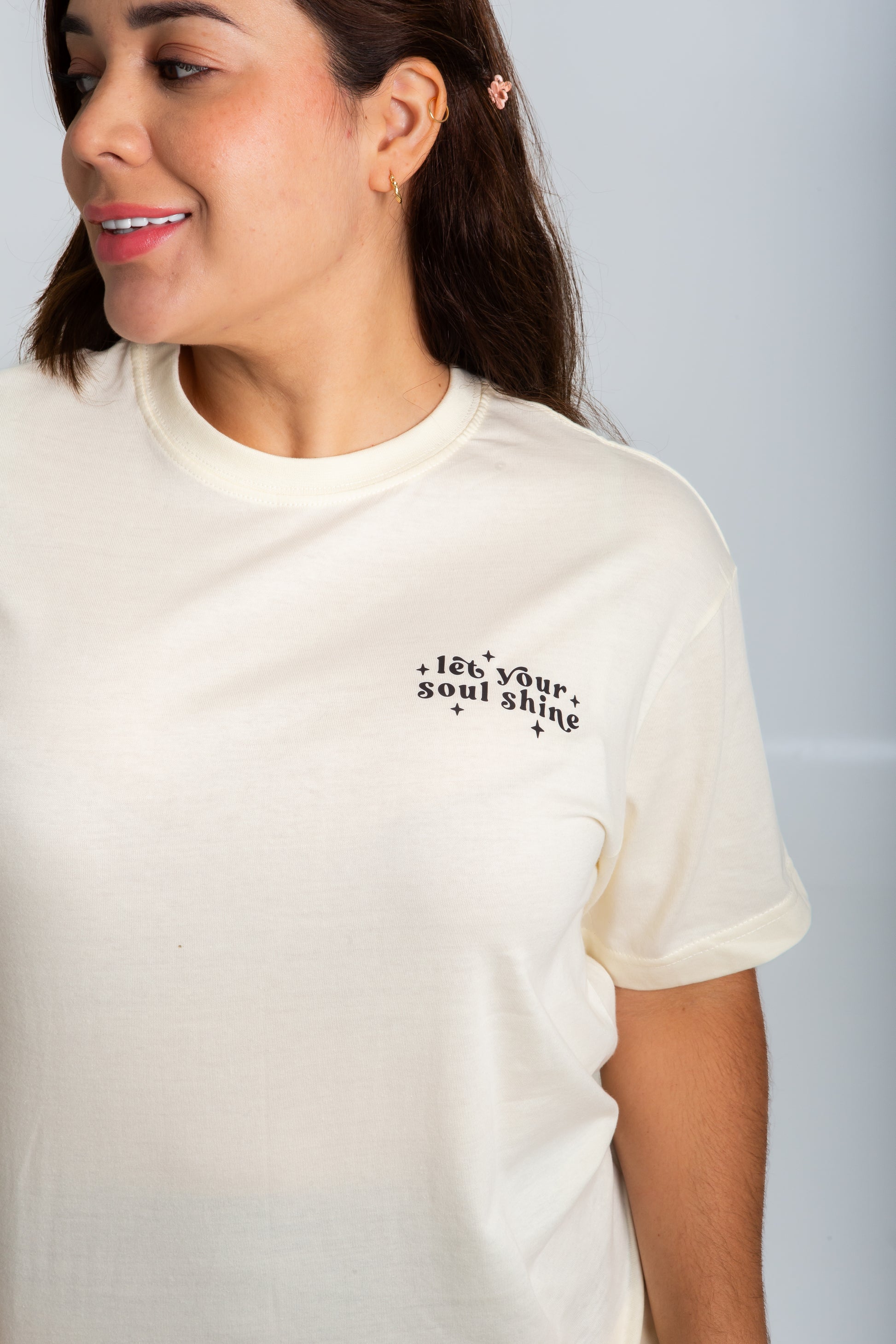 Camiseta Let Your Soul Shine (Deja que tu alma brille)