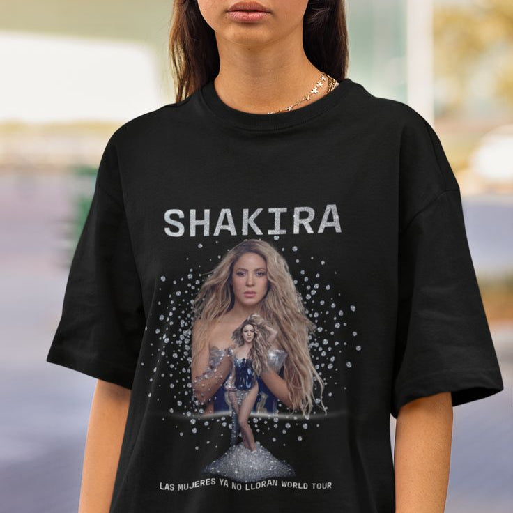 Camiseta Tour Shakira - Personalizada Mujer